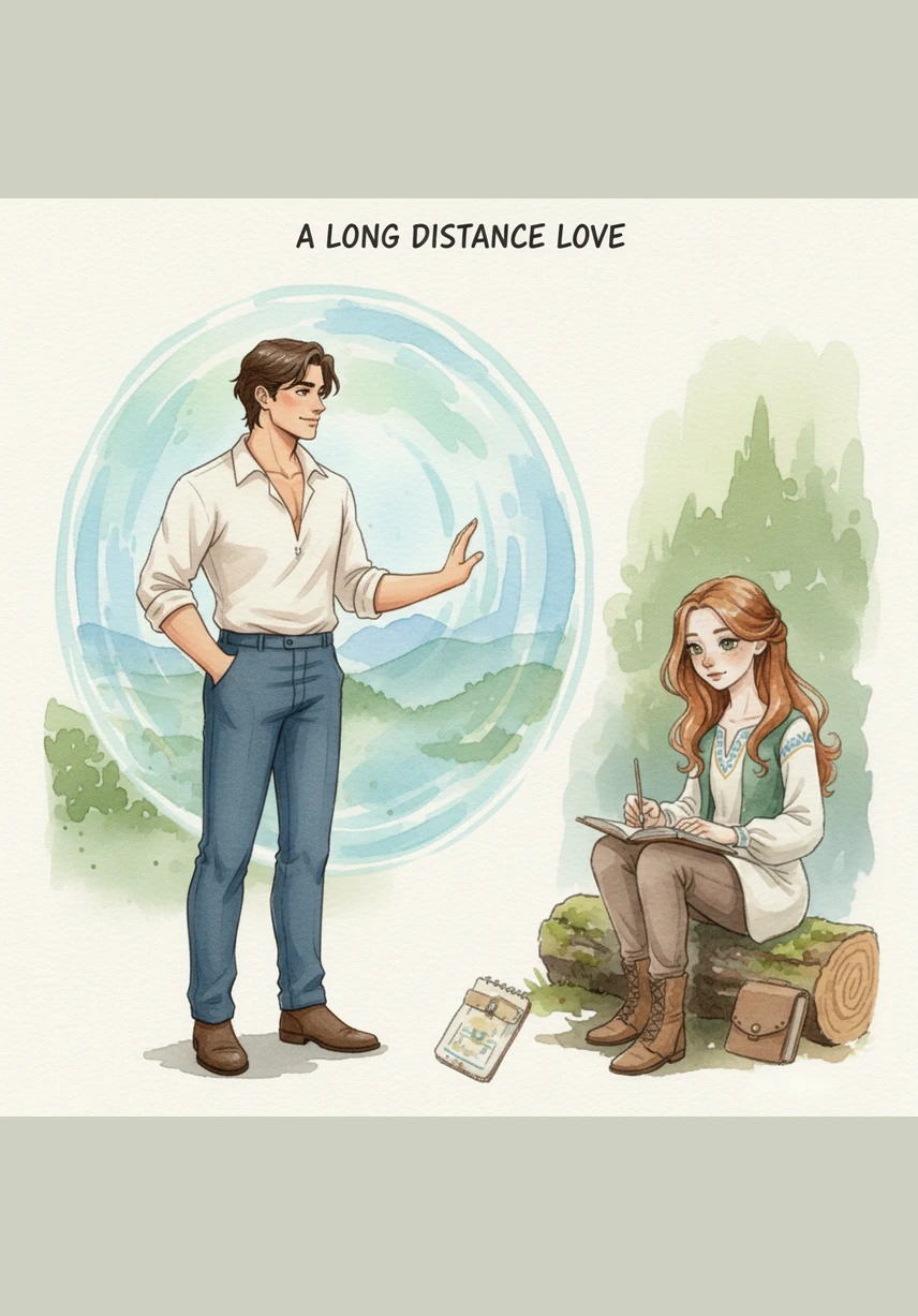 Months pass in a slow-burn haze, with nightly Facetimes ending in them falling asleep together on screen from their separate rooms. Alysa often wears his massive, oversized jumpers that swallow her 5'4" frame, unaware that he loves seeing her wrapped in his clothes.