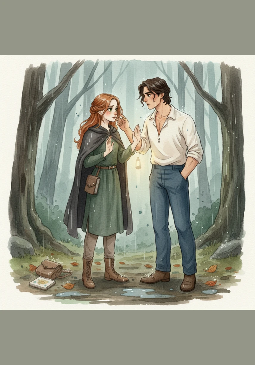 When a group of girls tries to flirt with him, Alysa’s quiet demeanor vanishes, replaced by a fierce, possessive spark. She steps closer to him and claims his space with a silent authority that makes him smirk, secretly enjoying her sudden lioness protective streak.