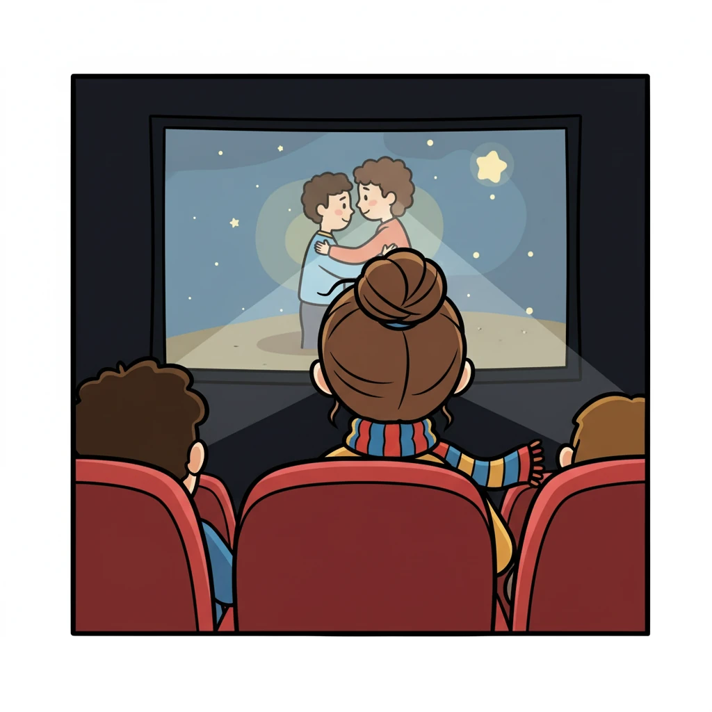 Un soir, ils assistent à la projection d'un court métrage réalisé par des étudiants. L'histoire, émouvante et captivante, les touche profondément. L'art du cinéma devient une nouvelle source d'inspiration.