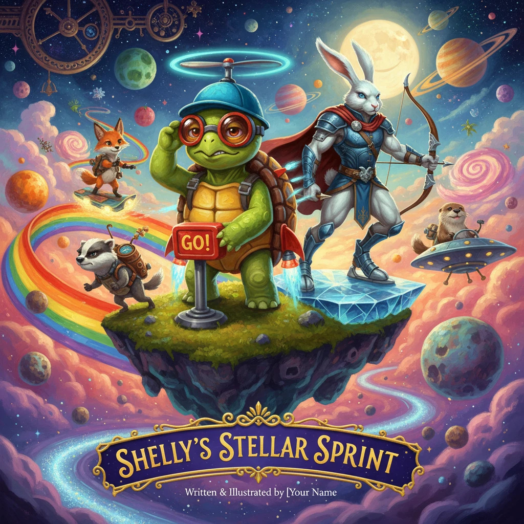 The Turtle That Defeated the Rabbit in an Impossible Race - adventure