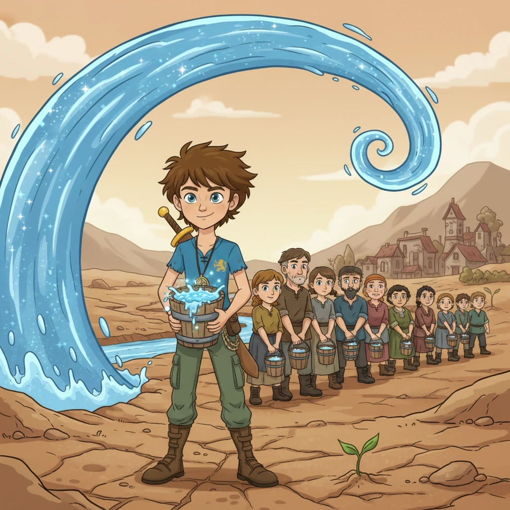 The Boy Who Brought the Water Home - Adventure stories