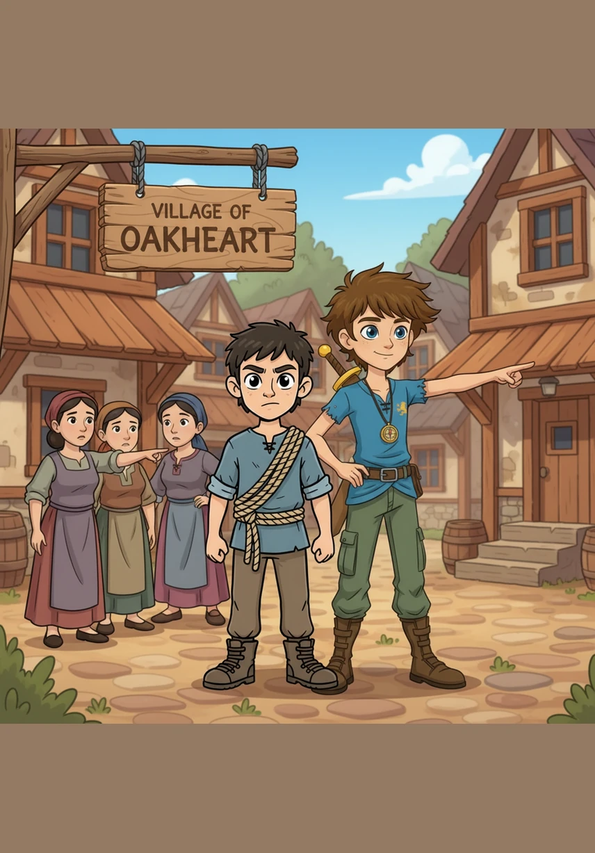 Racing back to the village, Leo gathered everyone in the town square and told them what he had found. He spoke with such passion and hope that the villagers felt their fear turn into determination.