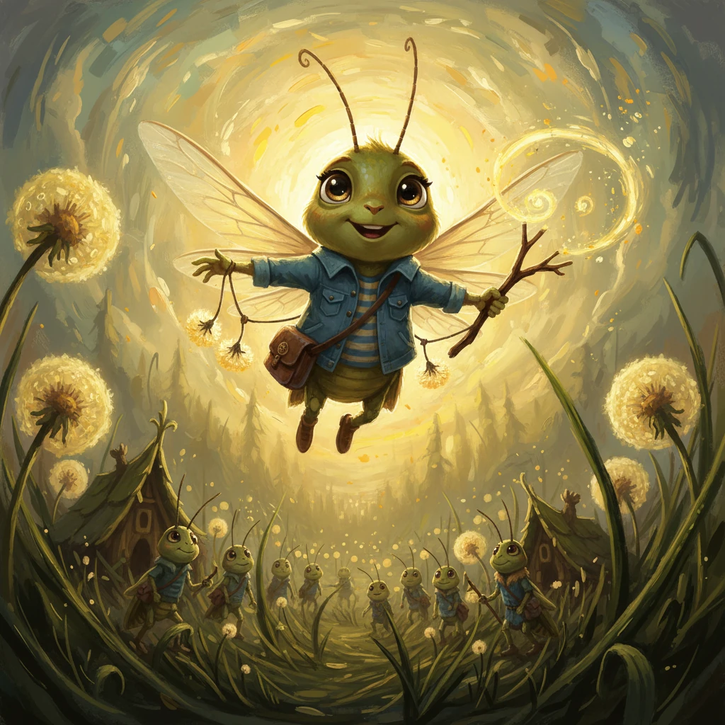 Flicker's Flight: A Grasshopper's Tale