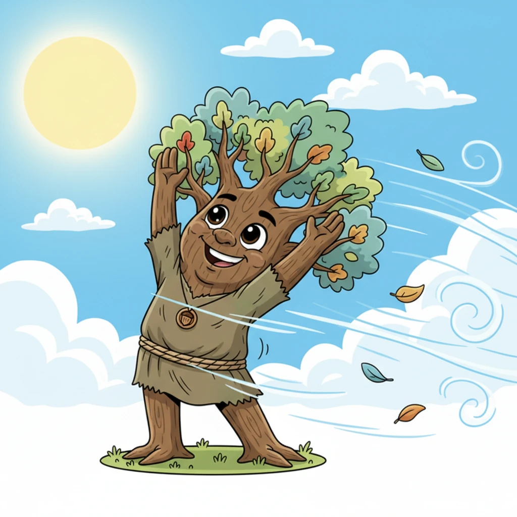 Every day, Pip tried its hardest to grow faster. It would stretch its little stem towards the sun, imagining itself shooting upwards like a rocket. Sometimes, when a big gust of wind blew, Pip would lean into it, hoping it would push it into a sudden growth spurt.