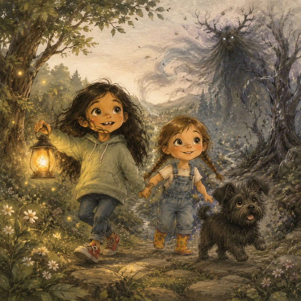 Mía, Maite, and the Song of the Silent Woods - adventure