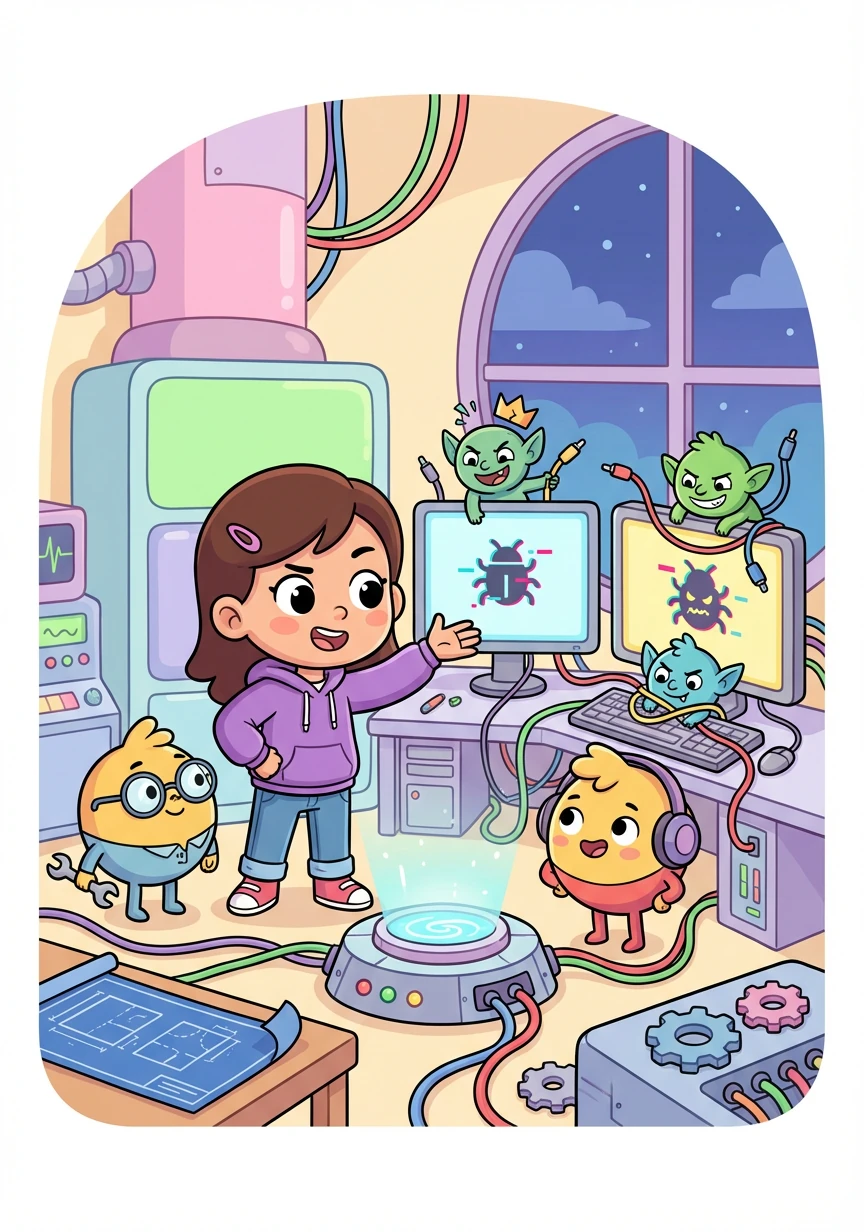 Challenges arose as they coded and tested the portal. Bugs popped up like mischievous gremlins, but Anya encouraged her team to persevere.