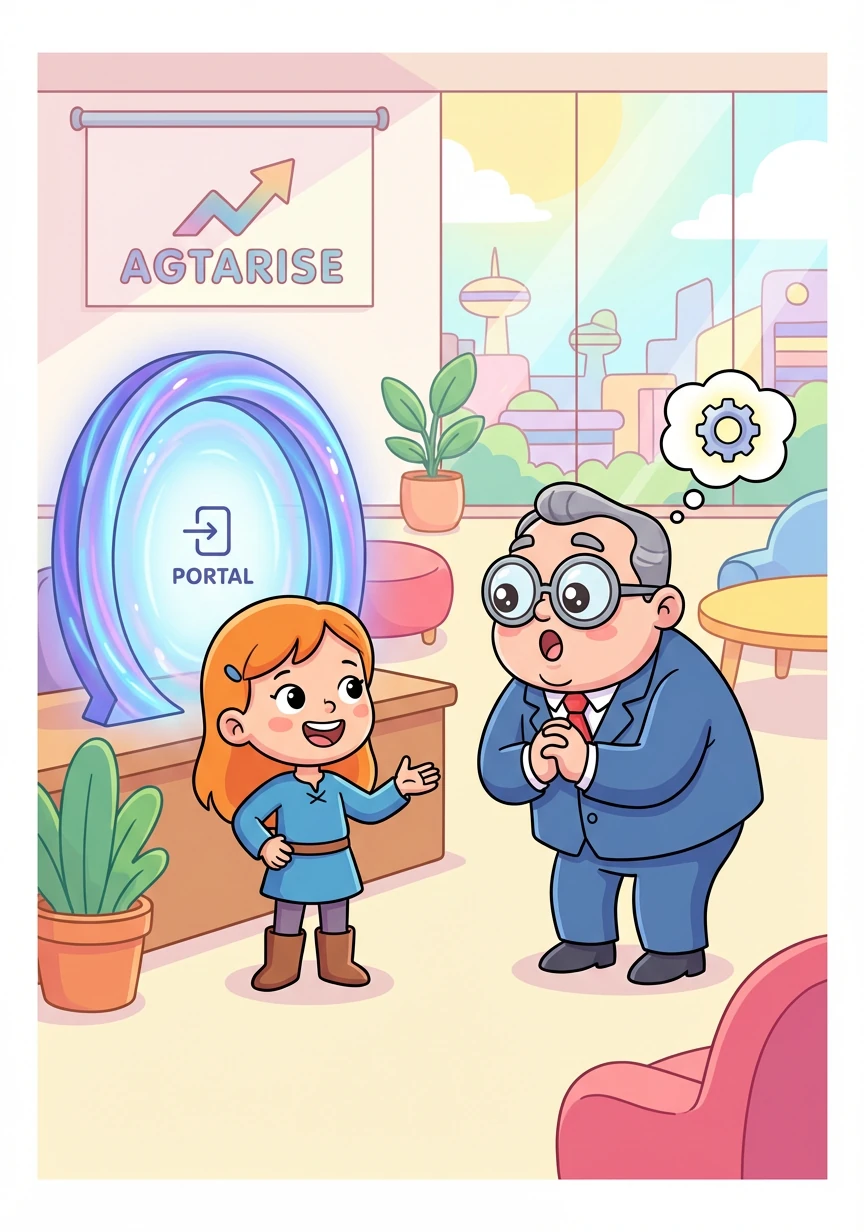Anya presented the finished portal to the CEO, who was amazed by its power and simplicity. Agtarise was ready for its next phase of growth.