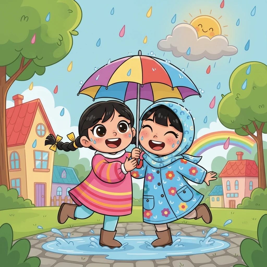 مظلة واحدة تكفينا - friendship