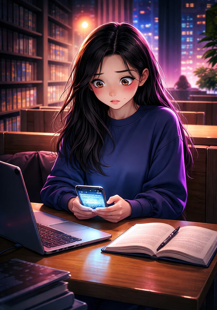 In a quiet corner of a bustling city library, Maya’s phone vibrates against the wooden table, breaking the silence of the afternoon. She looks down to see a wall of text from an unsaved number, filled with raw emotion and poetic words that were never meant for her eyes.