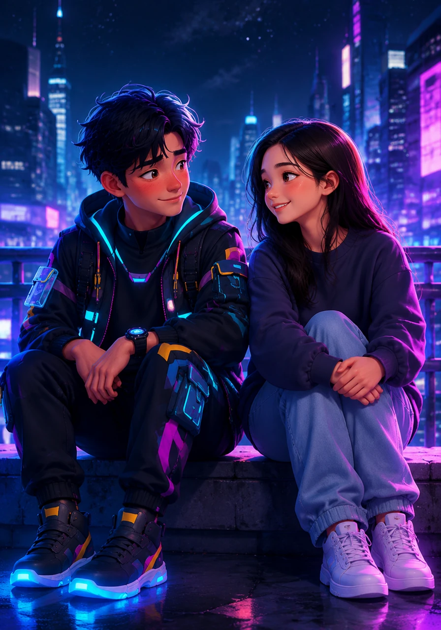 As they sit together and talk for the first time without the barrier of a screen, the initial awkwardness melts away into a natural harmony. A simple wrong number has led them both exactly where they were meant to be, proving that some mistakes are actually beautiful beginnings.