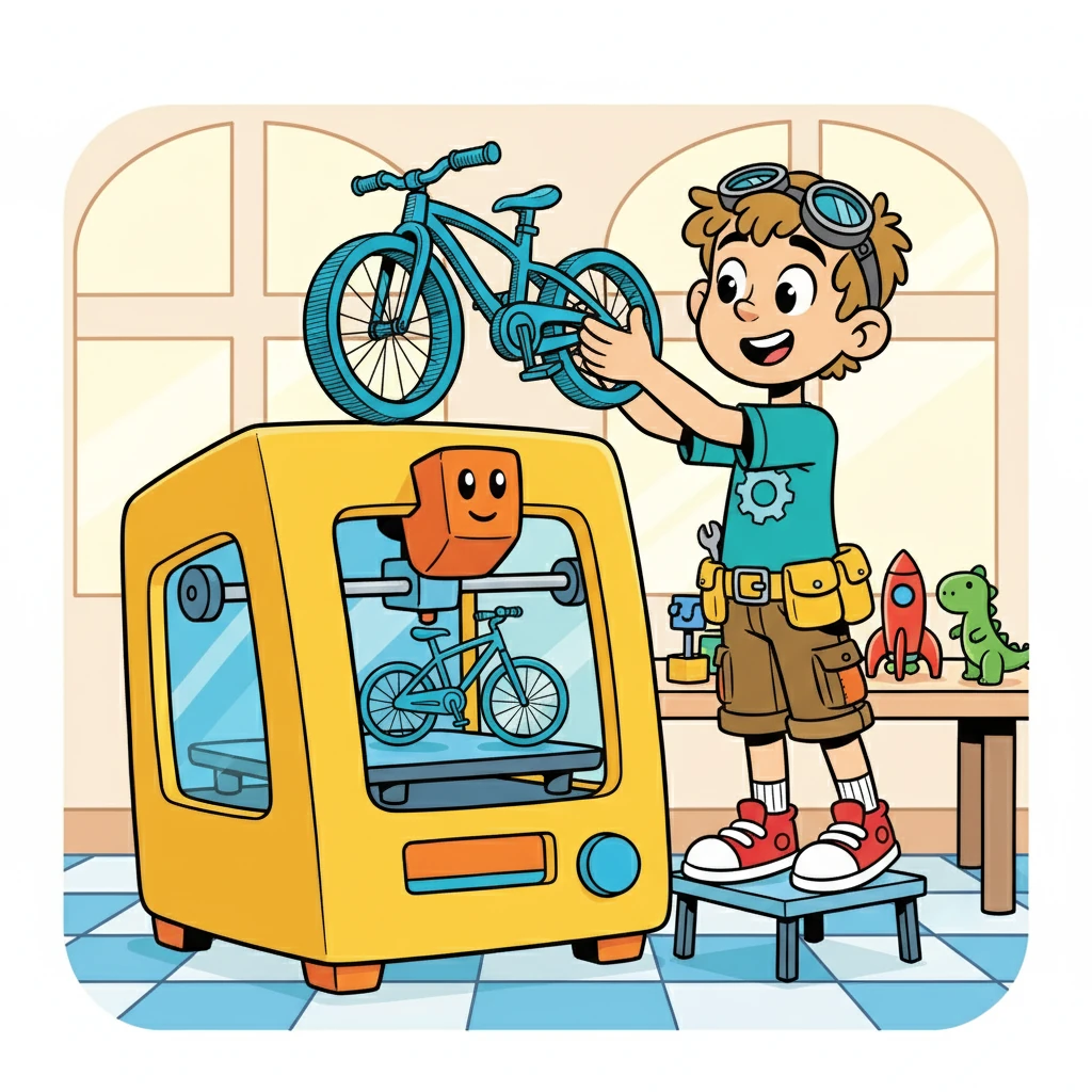 The Airbike: A 3D Printing Adventure - 教育故事