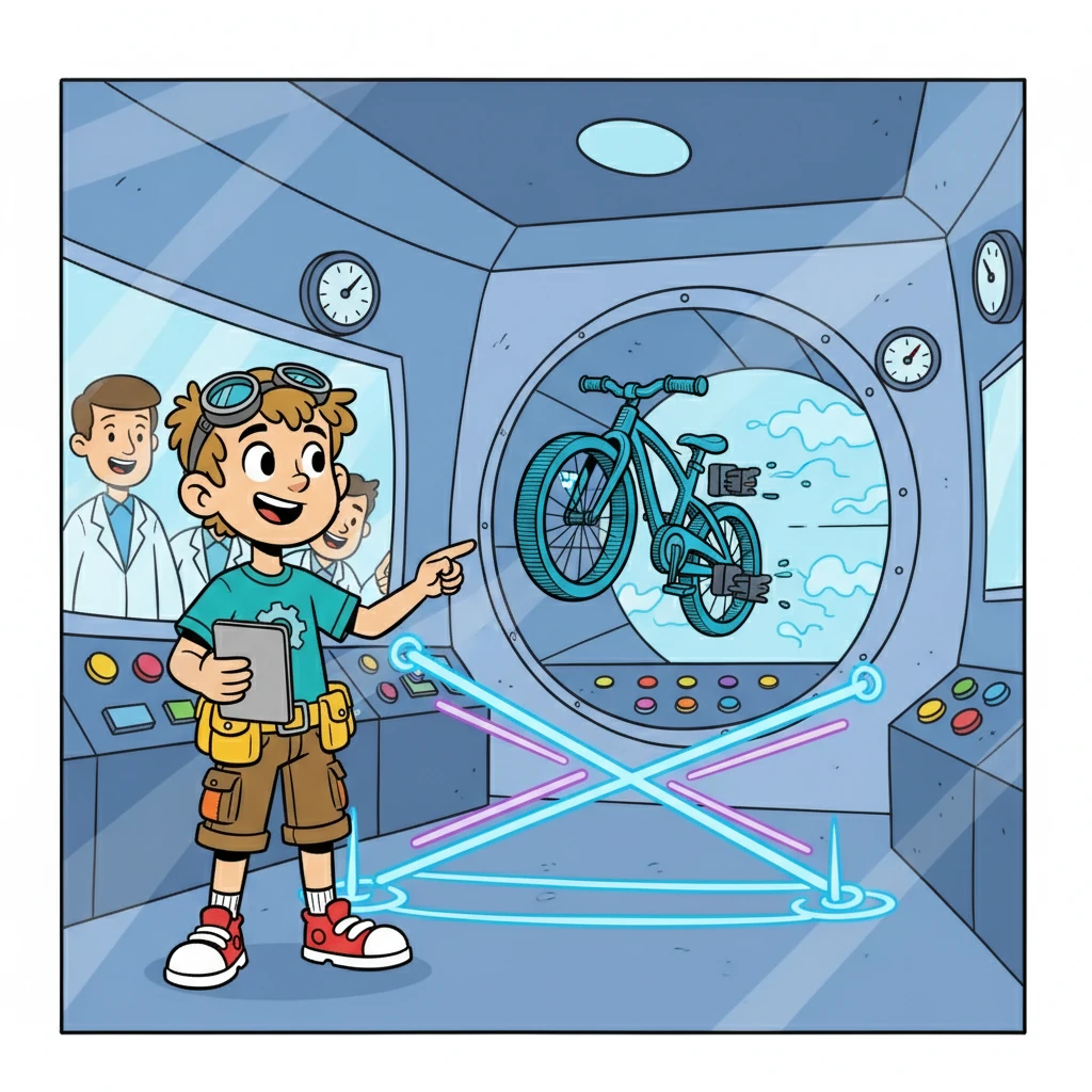 Before the Airbike could be used, it had to be tested. Scientists put it through rigorous tests to ensure it was safe and durable.