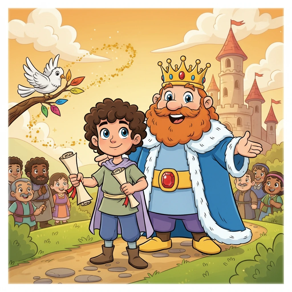 The King's Great Kindness: A Story of Forgiveness - Moral education