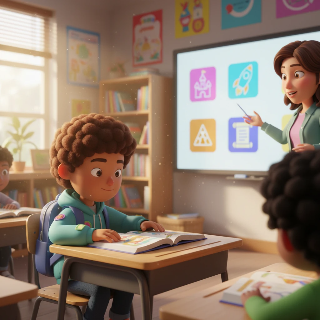 In his first English class, Jake found himself captivated by Ms. Davies' energetic introduction to literature. The discussions were more challenging and engaging than anything he'd experienced in middle school. He felt a thrill of intellectual curiosity, a quiet excitement growing within him about the learning opportunities ahead.