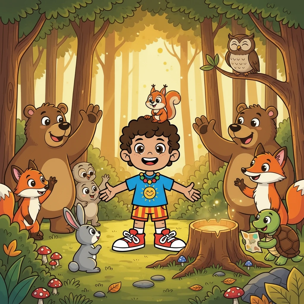 Finalmente, Daniel llegó al lugar indicado en el mapa. Allí, descubrió que el verdadero tesoro no era oro ni joyas, sino la amistad de todos los seres que había ayudado en su camino.