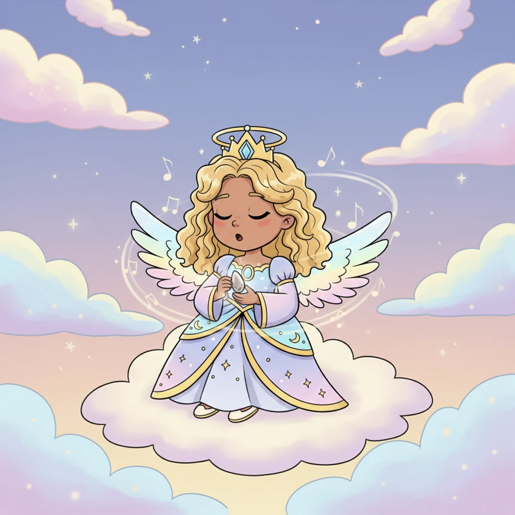 Lyra gently cradled the star-seed, singing it the sweetest sky-songs and bathing it in her own gentle light. But even with all her love, the little seed remained dim, its potential brilliance hidden.