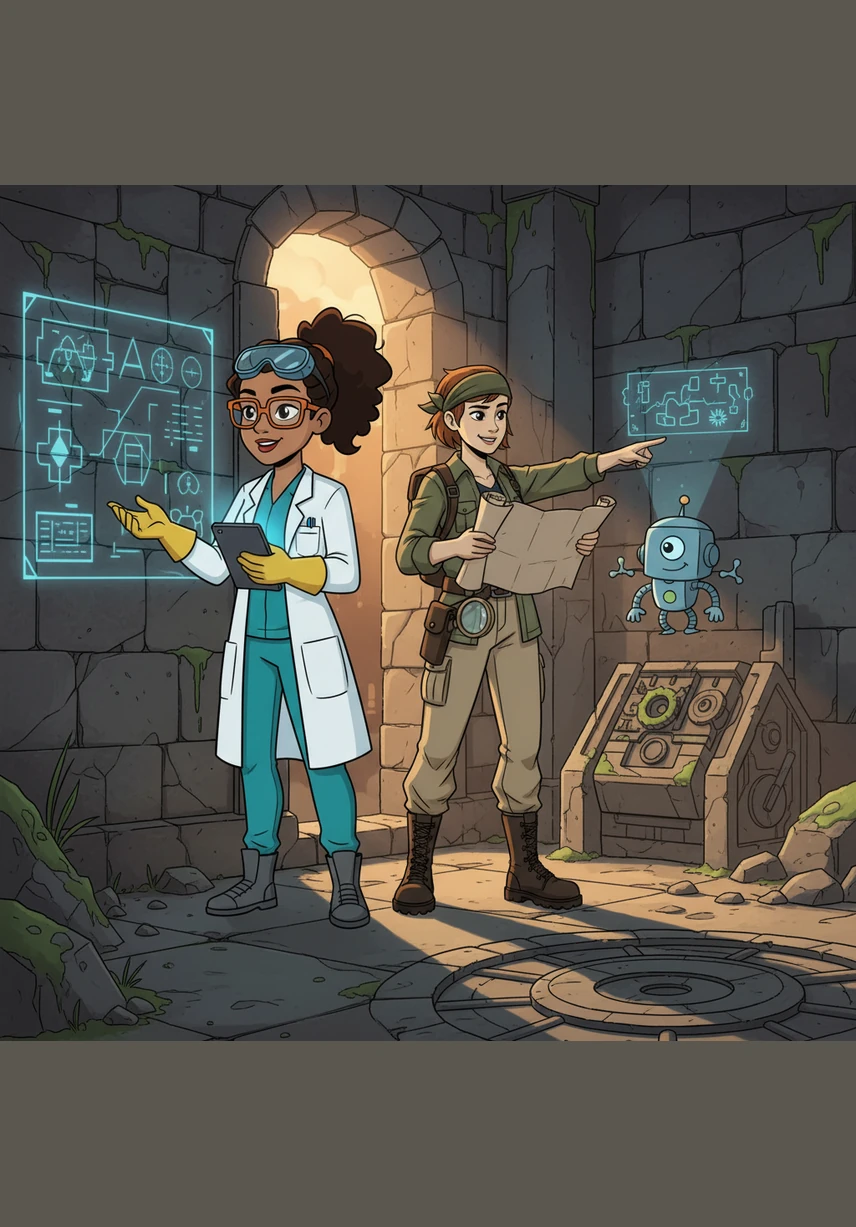 The friends study the 2010 Madeira floods, where the steep mountain slopes turned heavy rain into a fast-moving wall of mud and rocks. They realize how the island's unique geography gave the water devastating kinetic energy as it rushed down toward the city of Funchal.