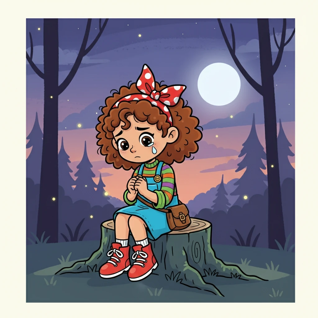 Finally, as twilight painted the sky, Willow remembered her promise. Guilt washed over her as she realized she'd let Finn down. She felt a knot of worry in her stomach.