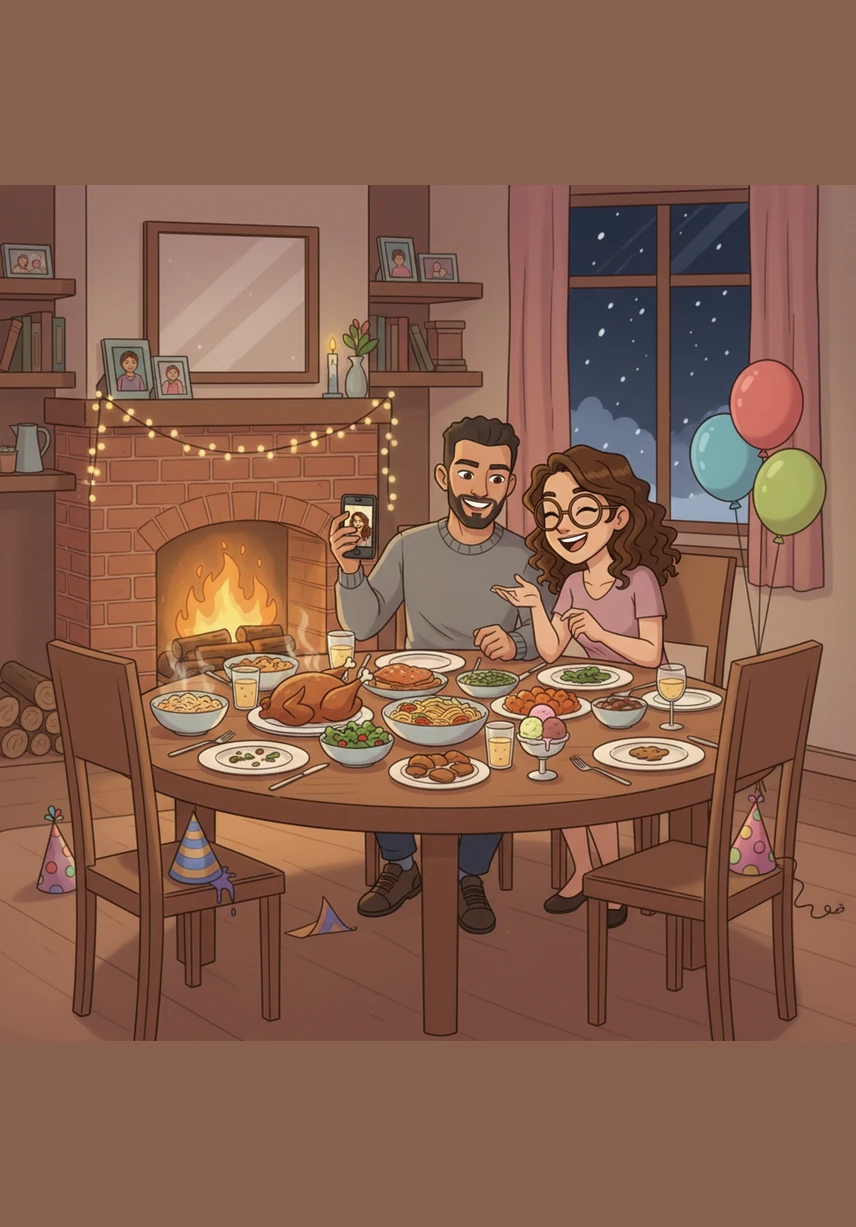 The house was filled with the scent of a home-cooked meal as Waseem sat comfortably amongst Layla’s family for the first time. He listened to their stories and shared his own, effortlessly becoming a cherished part of her inner circle.