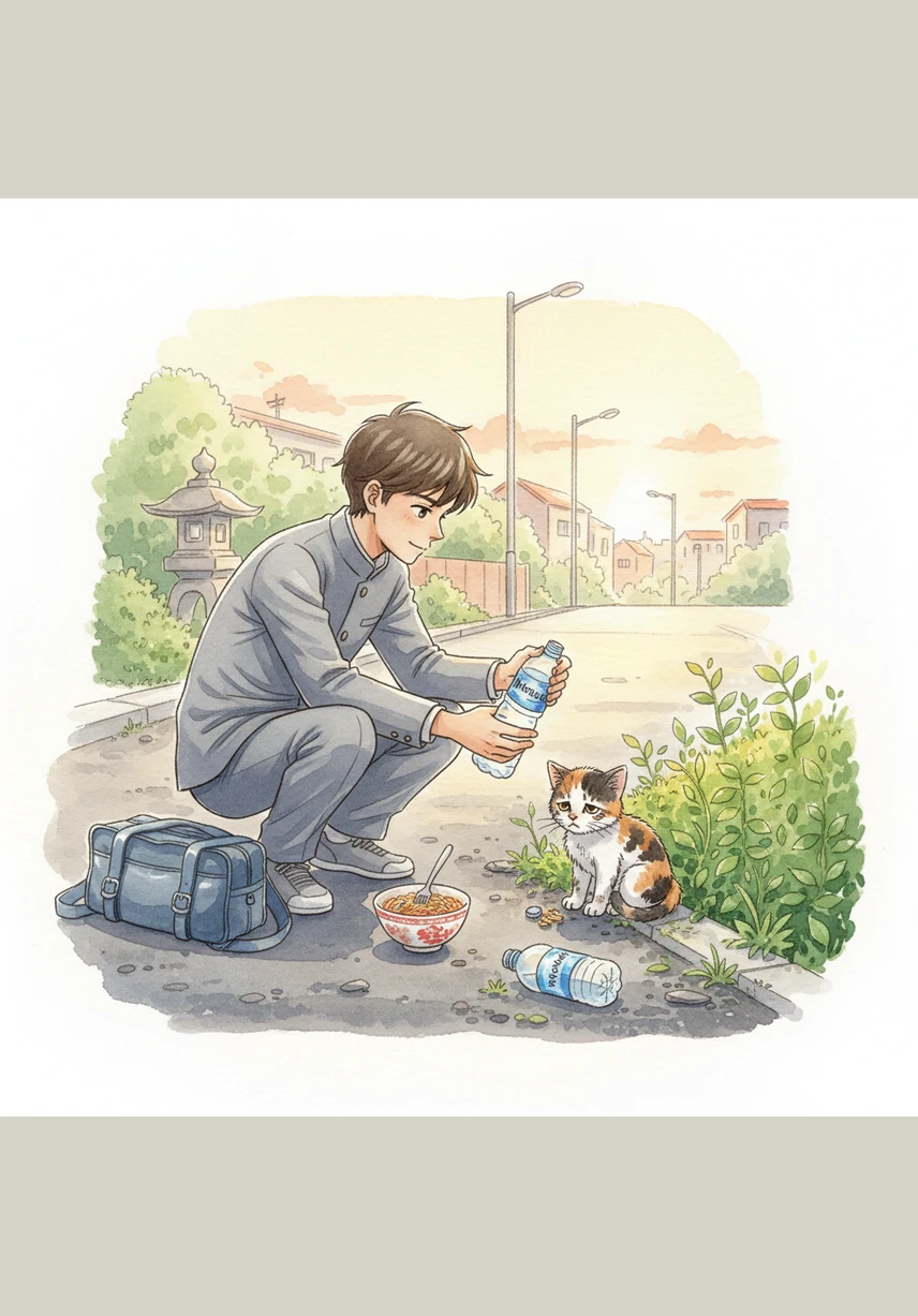 放学路上，林羽对着路边乱吠的野狗尝试集中精神。野狗瞬间变得温顺，摇着尾巴乖乖蹲在地上，林羽意识到自己真的拥有了操控思想的神秘力量。