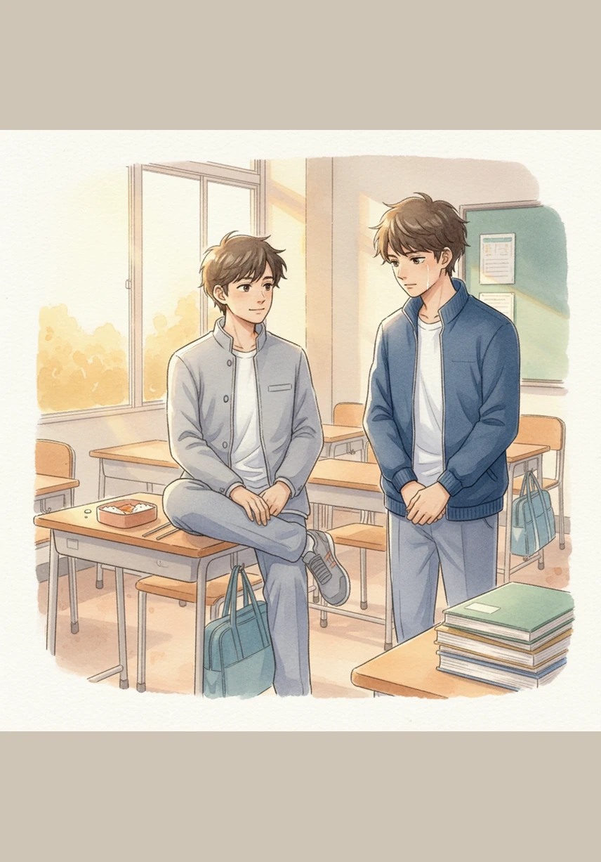 他收起了超能力，默默地陪在朋友身边，耐心地听他诉说那些委屈与烦恼。朋友在痛哭一场后露出了真心的笑容，那一刻，林羽感受到了一种比控制力更温暖的力量。