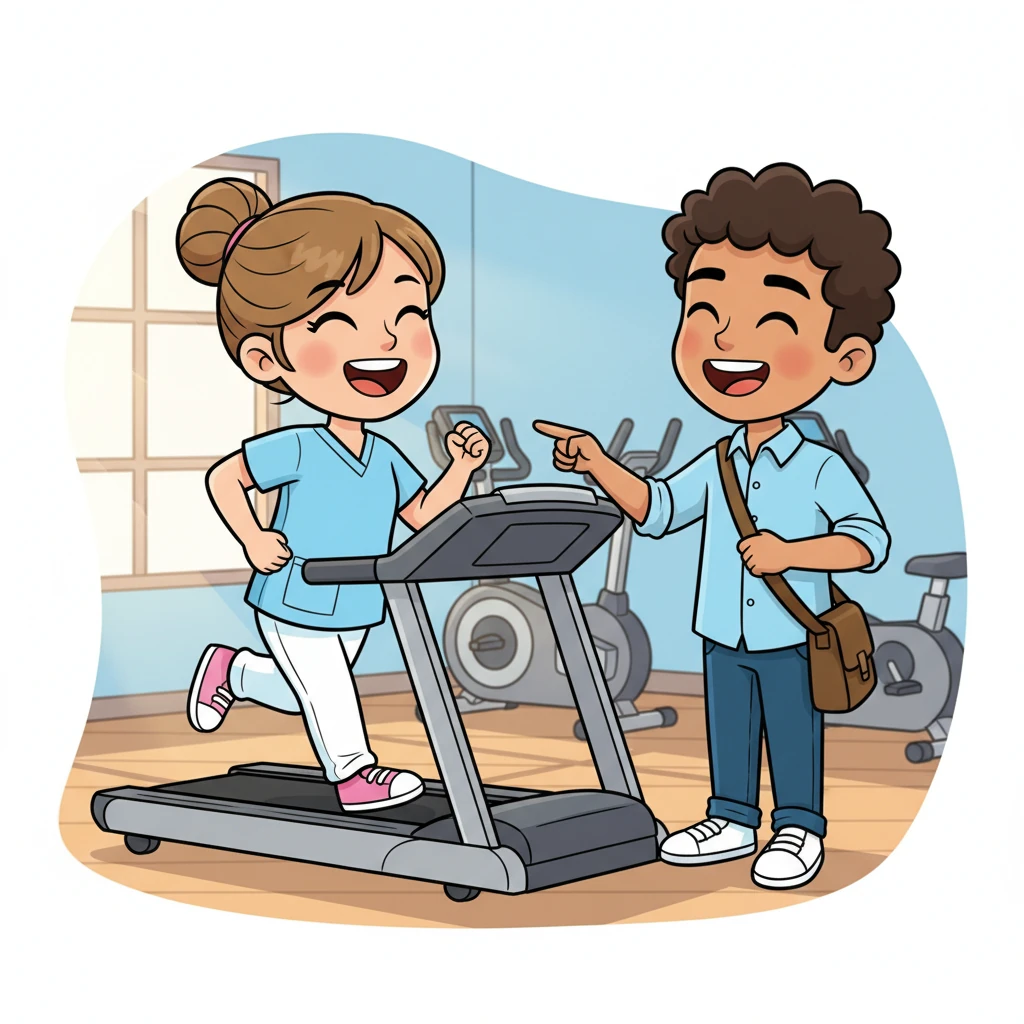 Even at the gym, their playful spirit shone through. Matt spotted Beth on the treadmill and challenged her to a silly race, which ended in a fit of laughter. They encouraged each other through workouts, turning sweat and effort into shared fun and supportive moments.