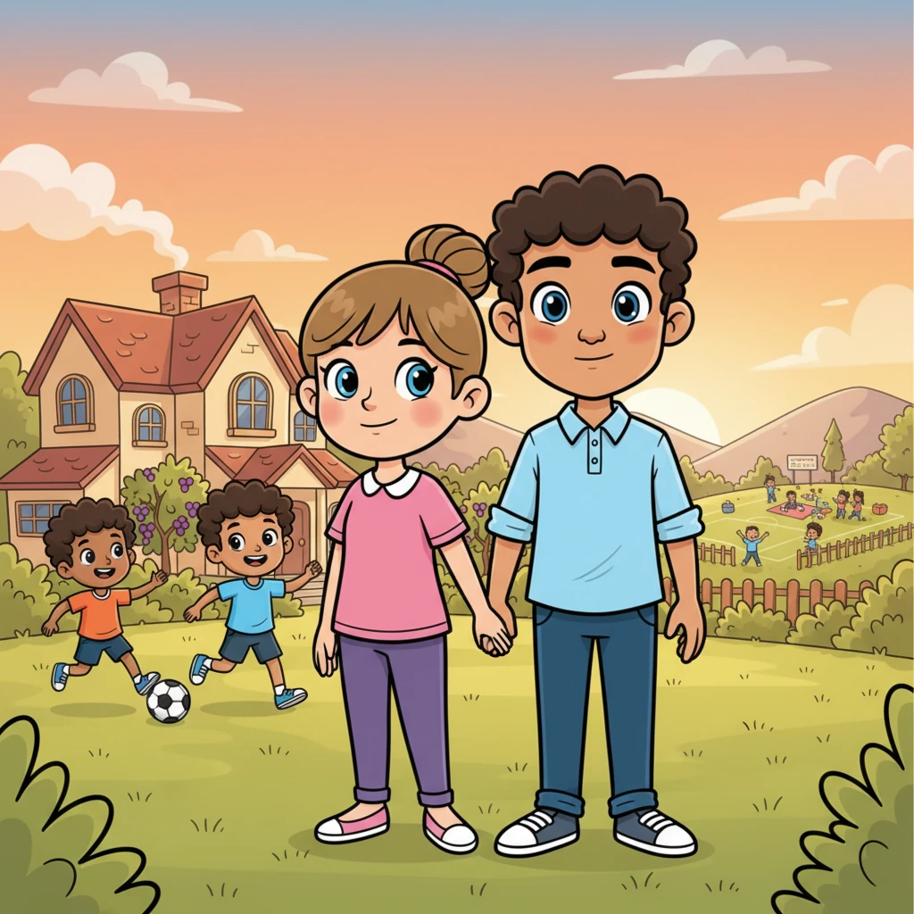 Years turned into a beautiful tapestry of shared moments, filled with family hikes, vineyard picnics, and cheering on their boys at school events. Beth and Matt, hand in hand, often looked at their happy, bustling home, knowing their love story was just beginning, living truly happily ever after.