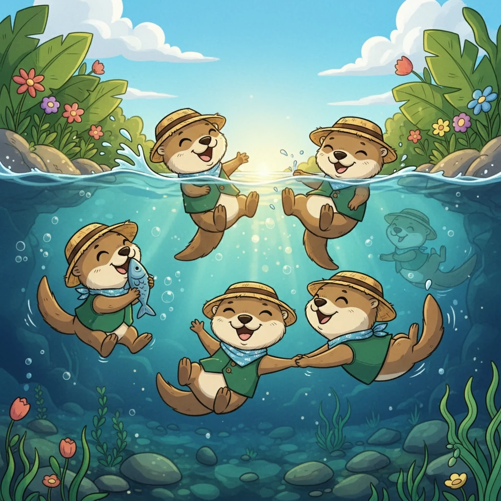 Chim Ưng và Rái Cá - Animal stories