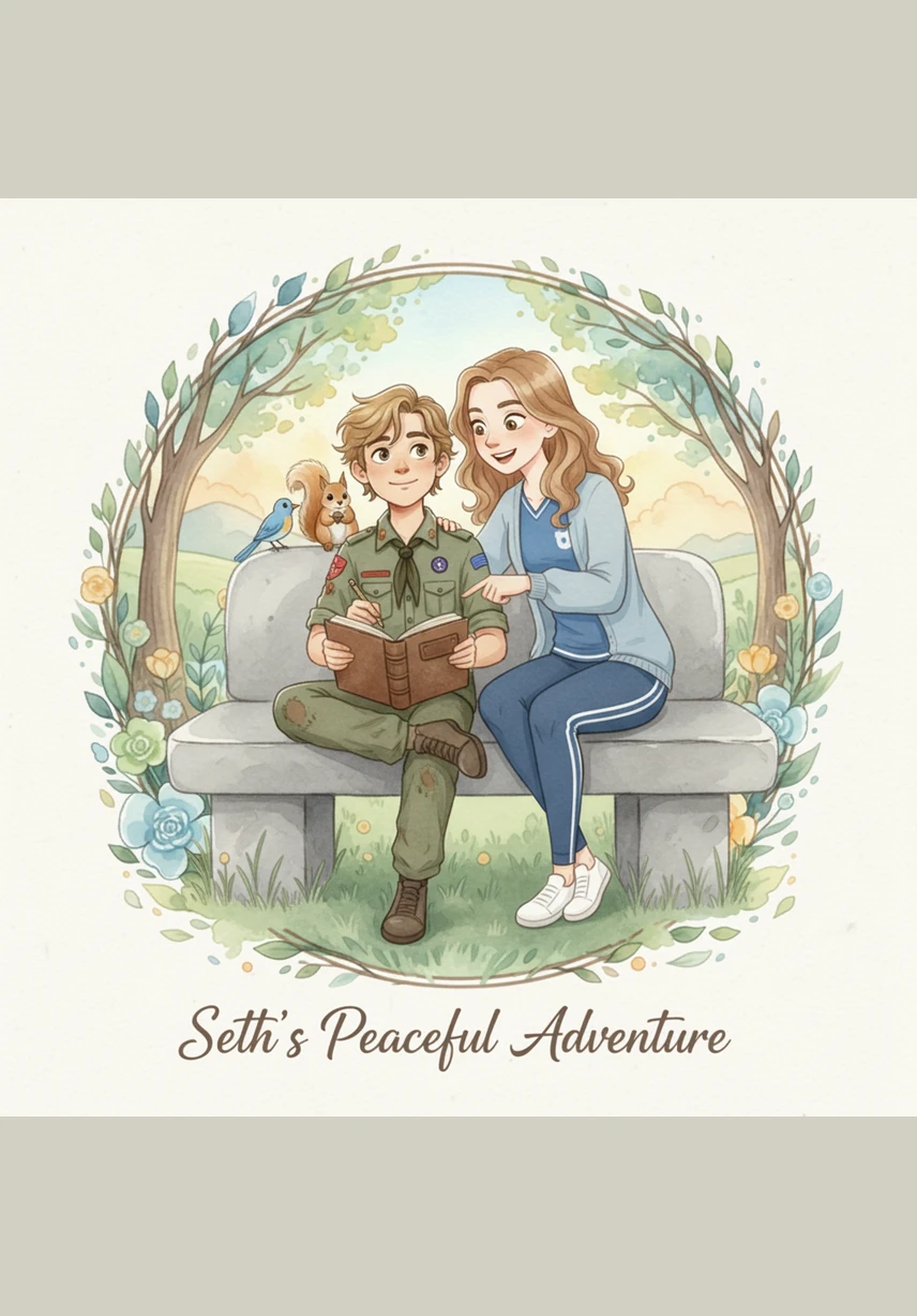 Seth rushed forward to help, using his Boy Scout first aid training to ensure Pam was safe and sound. As the sun dipped below the horizon, the friends headed home with smiles, grateful for their shared adventure and the bond they had formed.