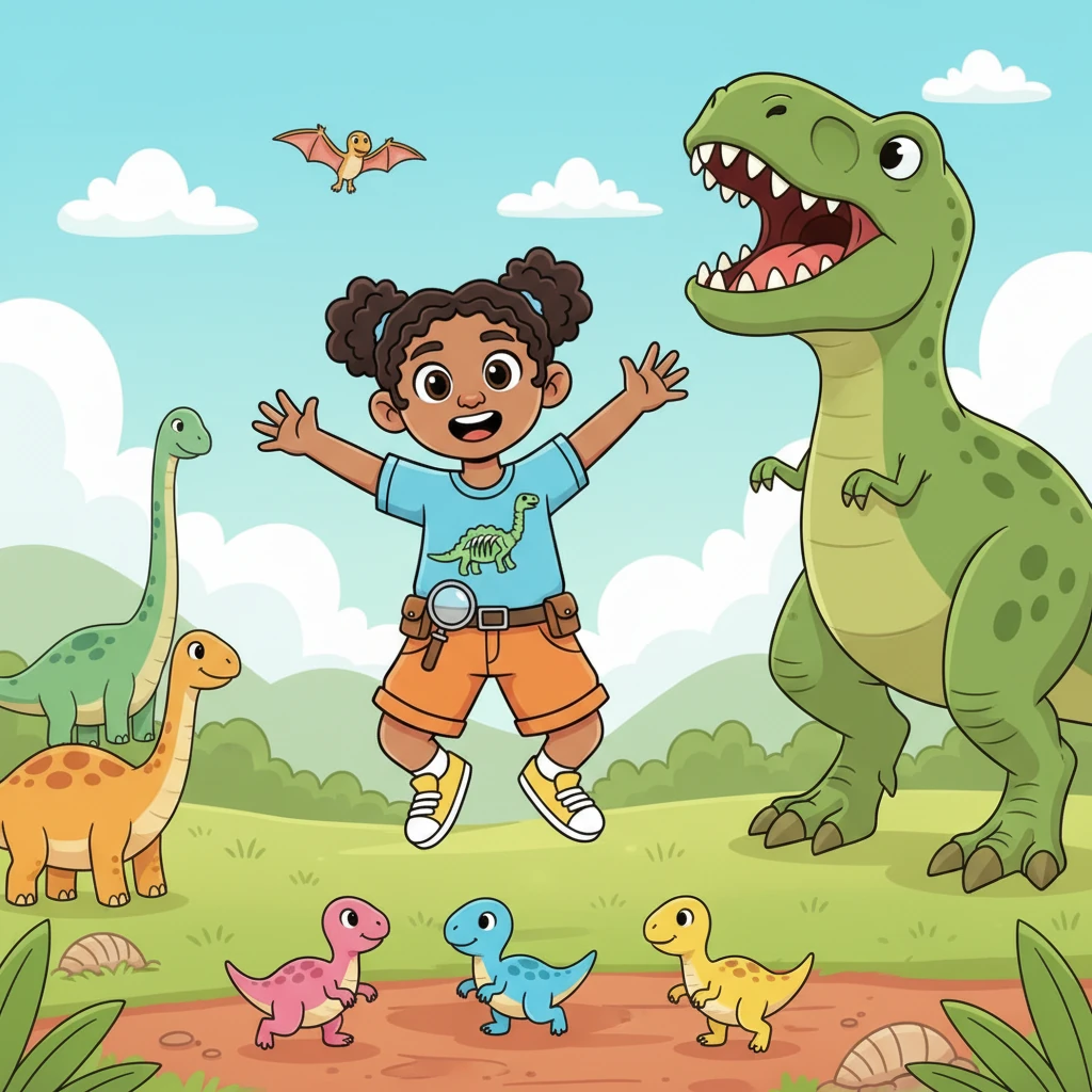 JJ loved dinosaurs. Big dinosaurs. Tiny dinosaurs. Dinosaurs that stomped. Dinosaurs that roared.