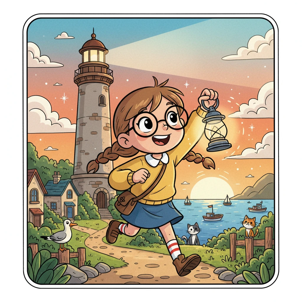 Riya und der Leuchtturm - 冒险故事