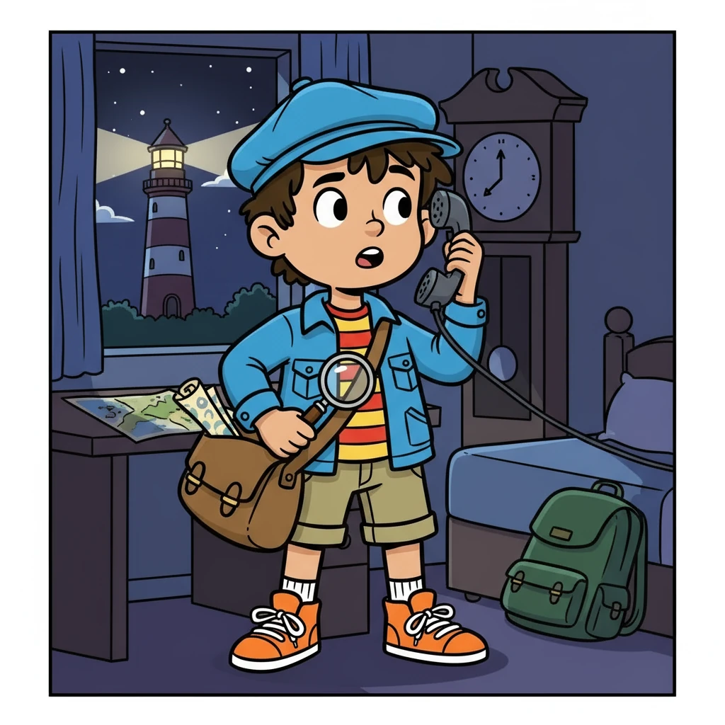 The next morning, Ravi received a cryptic phone call. A woman's voice instructed him to meet her at the old lighthouse at six o'clock if he wanted to see 'The Sailor's Promise' again. The mystery deepened, and Ravi knew he had to act fast.