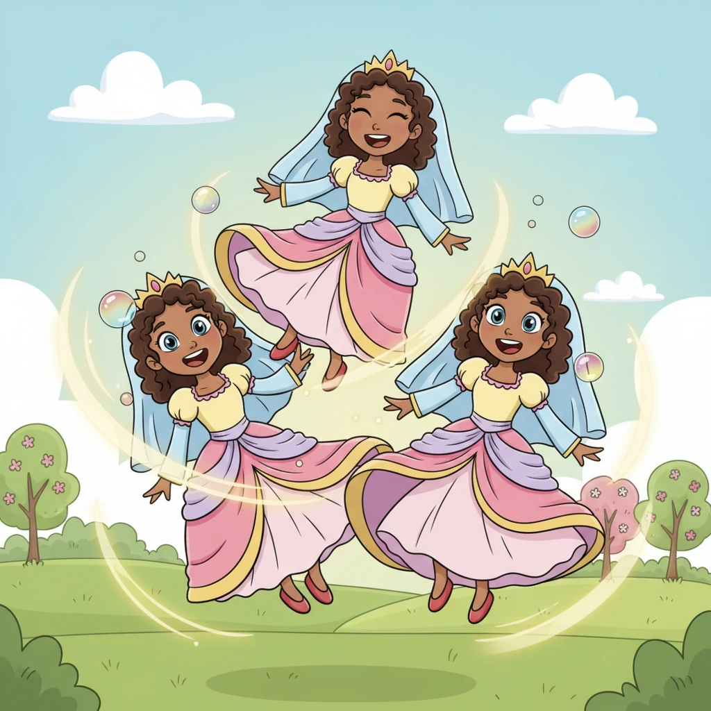 The light gently pushed them back, making them giggle and squirm as they bumped into one another. They weren't hurt, just playfully dispersed, like bubbles floating away on a breeze.