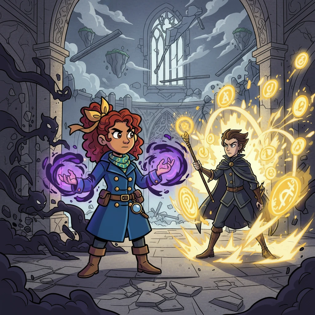 Elara discovered her lineage connected her to shadow magic, a dangerous secret that could destroy Aetheria. She had to embrace her dual nature to defeat Victor. The final battle saw Elara confronting Victor, her powers unleashed.