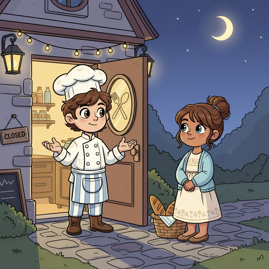 That evening, after the bakery has closed, Lily surprises Oliver by appearing at his door. She looks at him with a soft smile and asks, 'Why do you keep trying?' Taking a deep breath, Oliver confesses, 'Because you make ordinary mornings feel extraordinary. Because your laugh is my favorite sound. And because I think life would be sweeter if you were in it.'