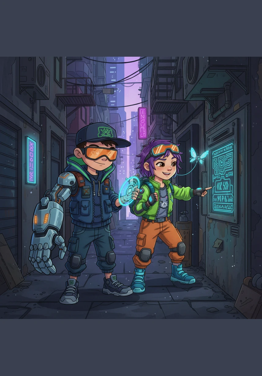 With a combined effort, they pushed the creaking door open to reveal a narrow stone staircase descending into a pitch-black void. Hank clicked on his flashlight, its beam dancing nervously over the damp, mossy walls.