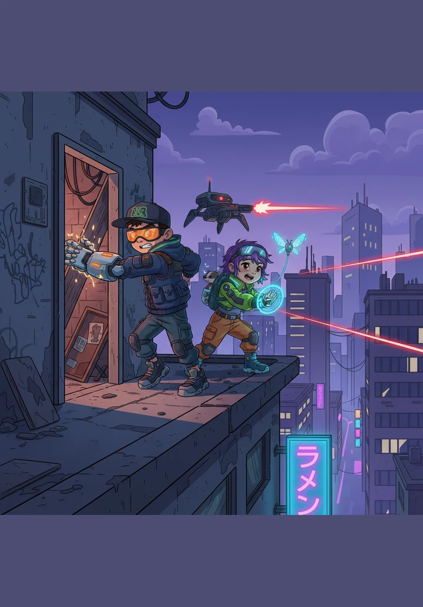 A secret panel slid open, and the children scrambled through, emerging into the cool night air of the garden. They didn't look back as the iron door locked itself, leaving the whispering dolls and their secrets deep underground.