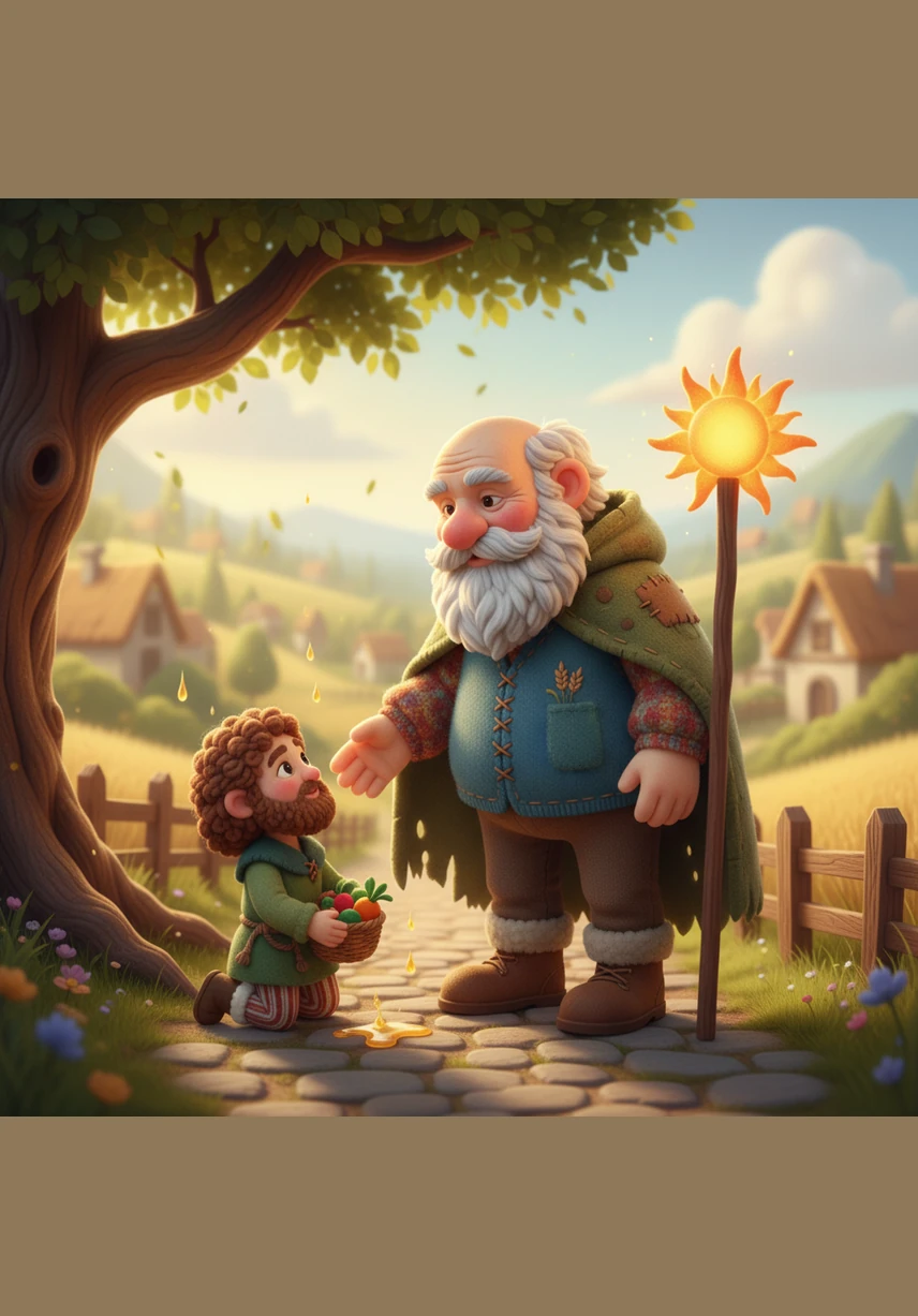 Silas watches as his neighbors pack their wagons and head toward the distant city, leaving their parched fields behind. He remains alone in his field, stubbornly clearing heavy stones under the morning sun.