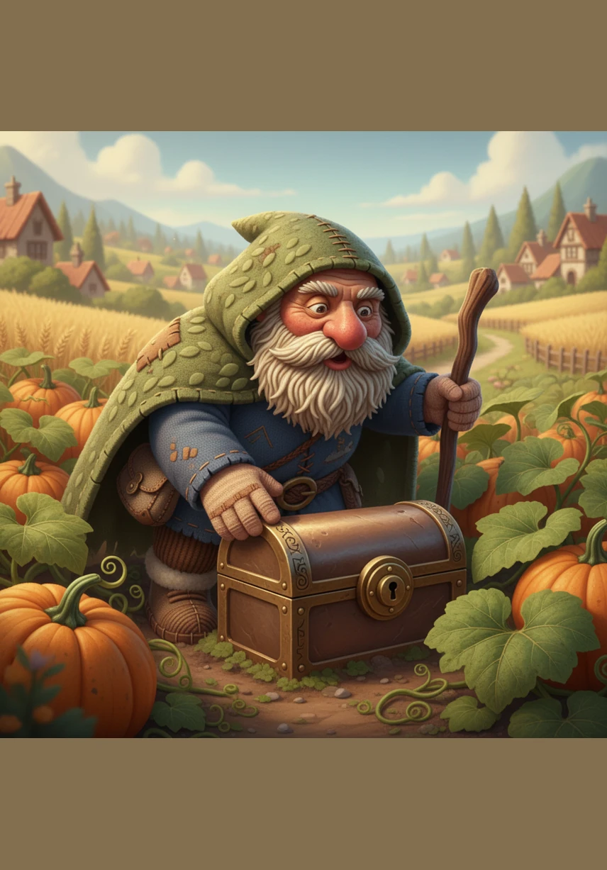 With sweat dripping from his brow, Silas digs a deep trench into the dusty earth to catch the morning dew. His spade strikes something hard and metallic deep beneath the surface of the dry ground.