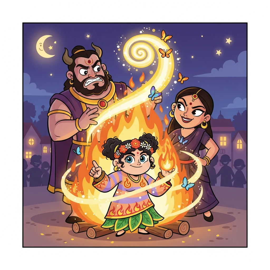 The Fire of Faith: A Holika Dahan Story - mythology