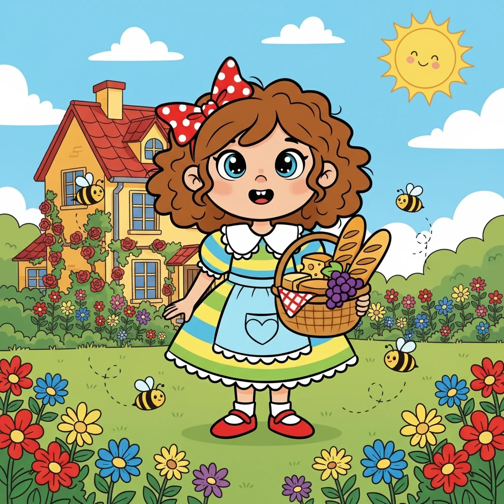 Sirine chez papi mami - 家庭故事