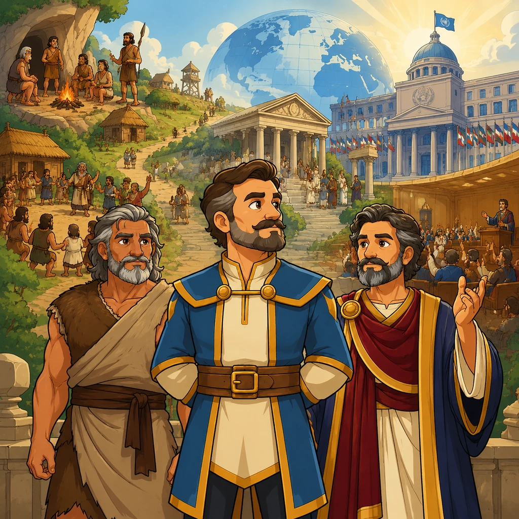 The Journey to Democracy: The Story of Parliament - educational