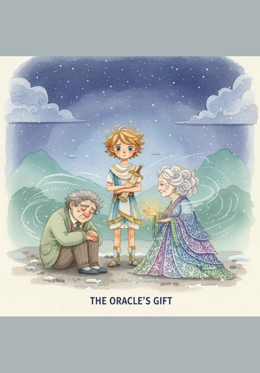 In the quiet of the night, Leo spots his grumpiest neighbor, Mr. Silas, struggling to fix a broken fence in the cold wind. Without thinking of his brush or his fame, Leo slips out of his house to help the old man in the dark.