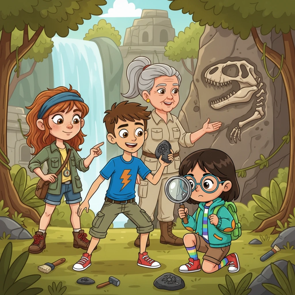 Geçmişin Gizemli İzleri: Fosil Macerası - Educational stories