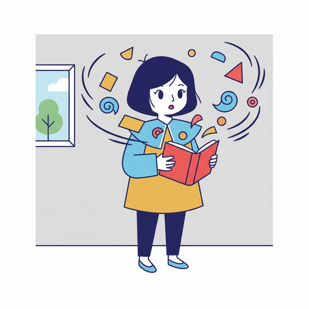 Mai bắt đầu đọc to bài thơ, giọng cô bé lúc trầm lúc bổng. Những câu chữ xoáy tròn trong tâm trí, gợi lên nhiều hình ảnh và cảm xúc. Cô bé cố gắng nắm bắt ý nghĩa sâu xa của từng từ.