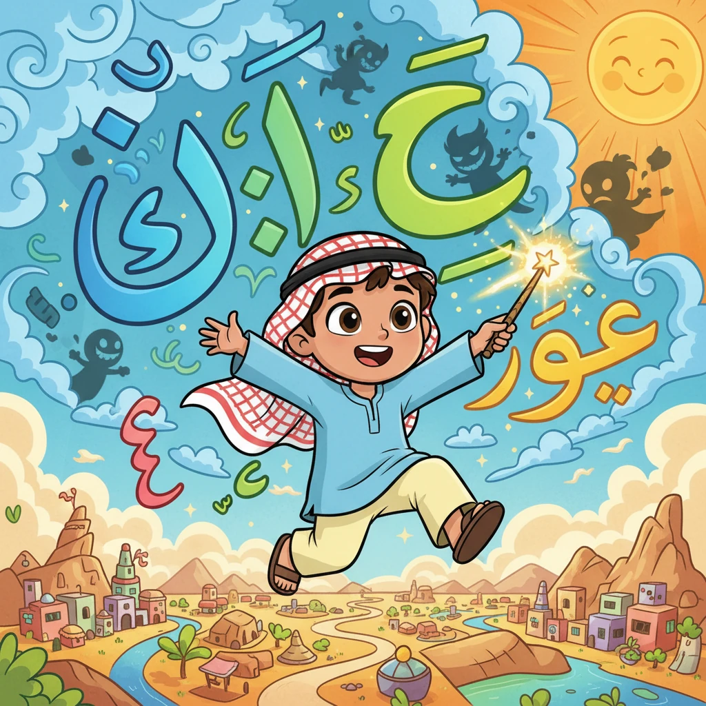 مغامرات سالم وكلمات النفي - educational