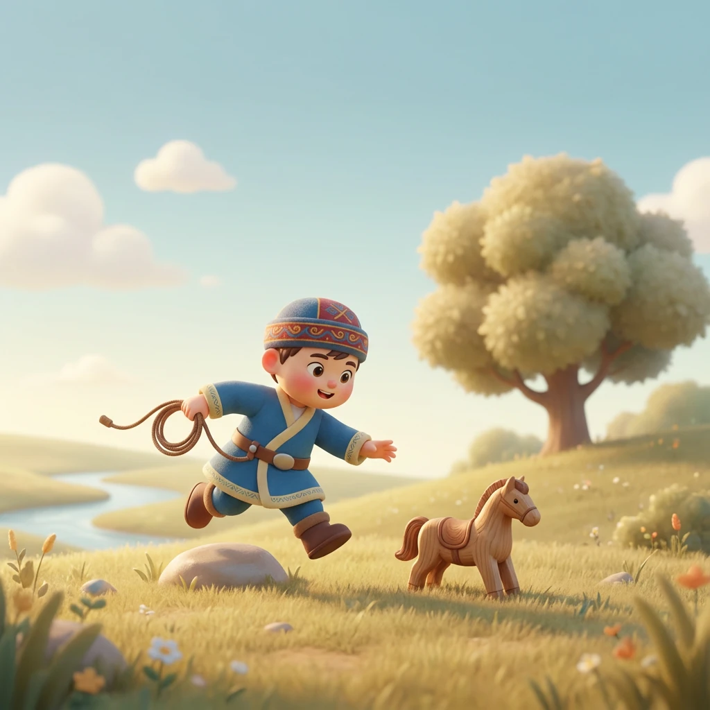 Еркін қамшы өру өнерінің қаншалықты шеберлікті талап ететінін білді. Атасы оған жай өрімнен күрделі өрімге дейінгі түрлерін көрсетті.