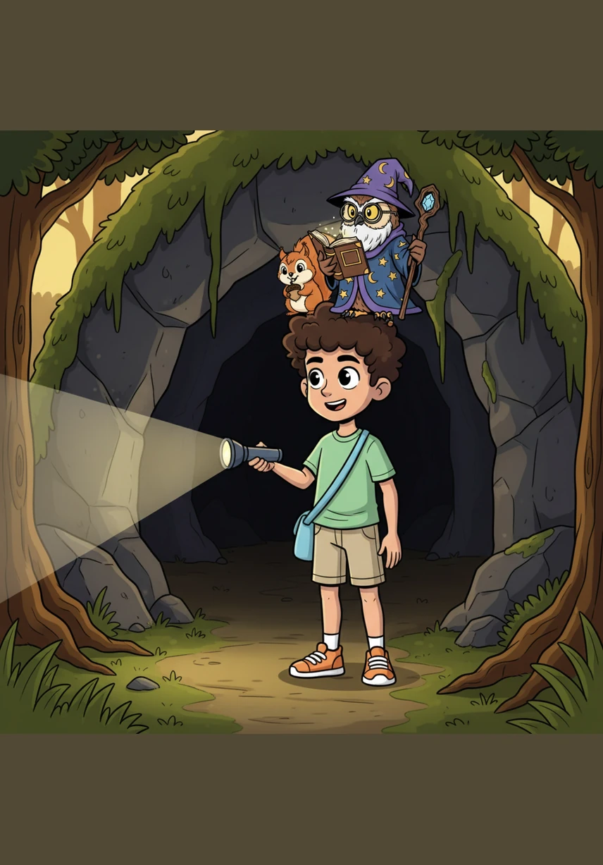 Zaid arrived at the entrance of a deep, dark cave and used small mirrors from his bag to reflect the afternoon sun and illuminate the path ahead. He discovered that a creative mind can always find a clever way to bring light into the shadows.