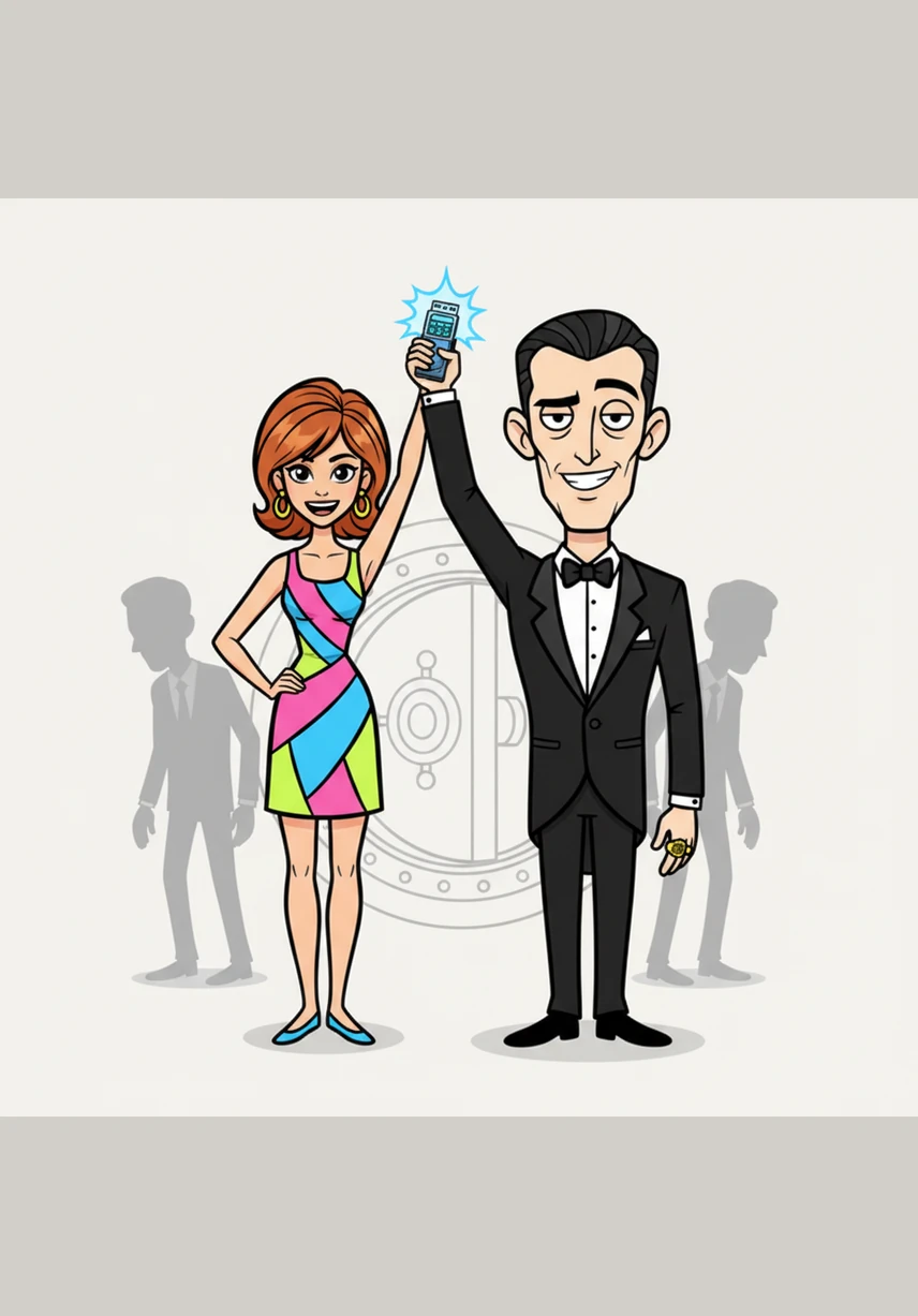 Just as the mountain base erupts in a spectacular display of fire and smoke, April emerges safely on the snowy slopes to see an U.N.C.L.E. helicopter descending from the clouds. She smiles, adjusts her hair, and prepares to report her success to Mr. Waverly back in New York. Another day's work is done, and the world remains safe for now.