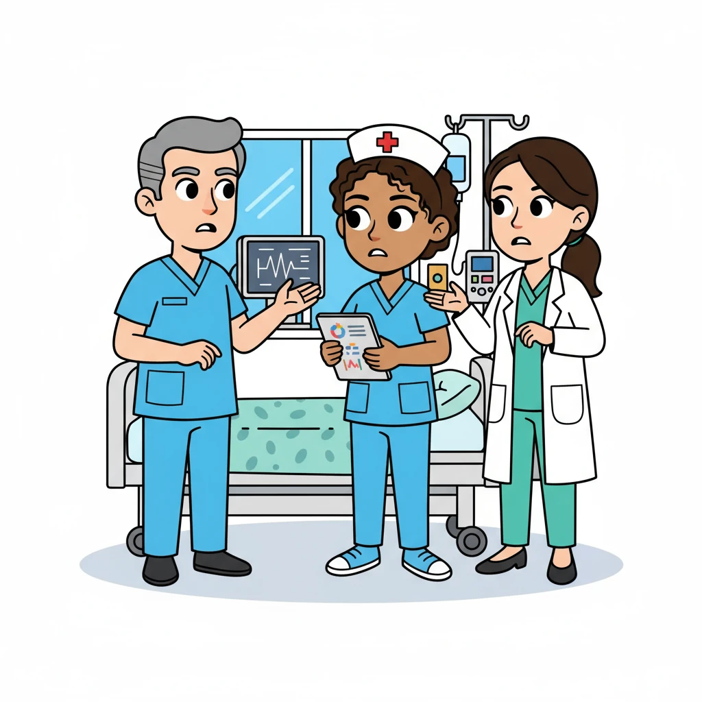 Recognizing the signs of a possible heart attack, Jordan swiftly communicated with the charge nurse and the physician using the SBAR format. She relayed the critical information, ensuring everyone understood the urgency of the situation.